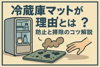 冷蔵庫マットがカビる理由とは？防止と掃除のコツ解説