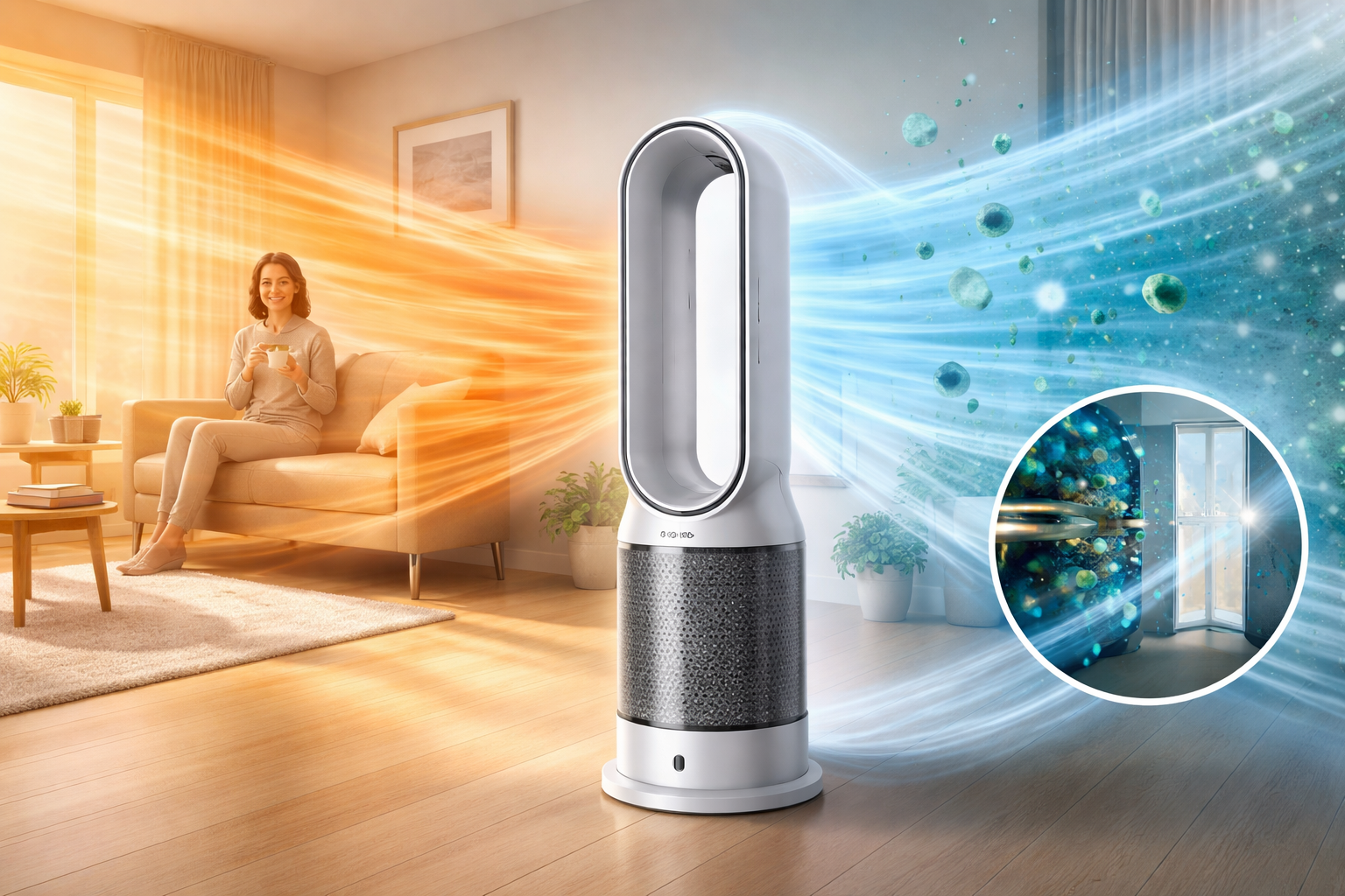 Dyson Purifier Hot + Cool Gen1 HP10WWの口コミレビュー！